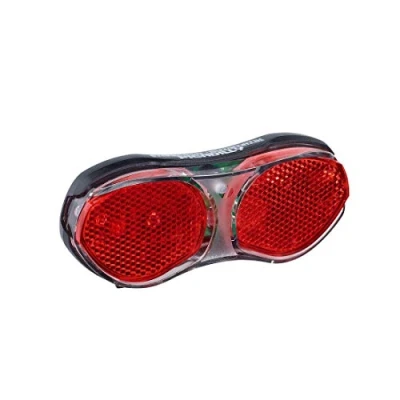 Abbildung von Büchel LED Fahrrad Gepäckträgerlicht Rücklicht Fahrradrücklicht für Dynamobetrieb oder E Bike StVZO zugelassen Fahrradlicht hinten, 11.69 x 5.02 1.79 cm, rear,