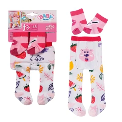 Abbildung von BABY Born Strumpfhose und Socken im Set für 43 cm Puppen, Nicht frei wählbar 836064 Zapf Creation