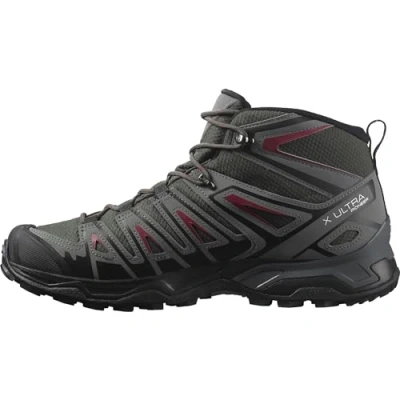 Abbildung von Salomon X Ultra Pioneer Mid Gore Tex Herren Wander Wasserdichte Schuhe, Alle Wetterbedingungen, Sicherer Fußhalt, Stabil und gedämpft, Peat, 41 1/3