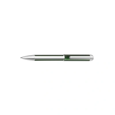 Abbildung von Pelikan Kugelschreiber Pura K40, Waldgrün, hochwertiger Drehkugelschreiber im Geschenk Etui, 822879