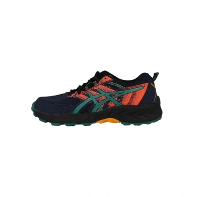 Abbildung von Asics PRE Venture 9 Unisex Laufschuh Trail für Kinder, Größe: 32.5, Midnight/rainy lake Schuhe