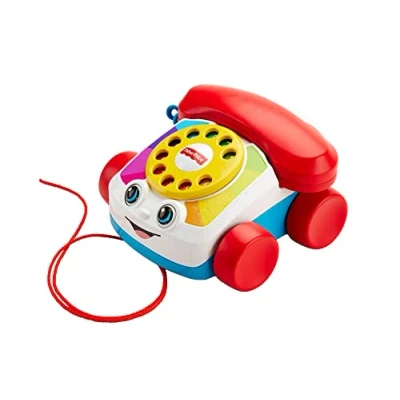 Abbildung von Fisher Price FGW66 Plappertelefon Motorikspielzeug mit Geräuschen, Babyspielzeug ab 12 Monaten, Mehrfarbig