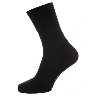 Abbildung von FALKE Unisex Run U Sso Baumwolle Funktionsmaterial Einfarbig Socken , Schwarz Black 3000, 46 48