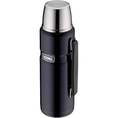 Abbildung von Thermos 4003.256.120 Isolierflasche Stainless King, 1,2 L, Edelstahl, blau