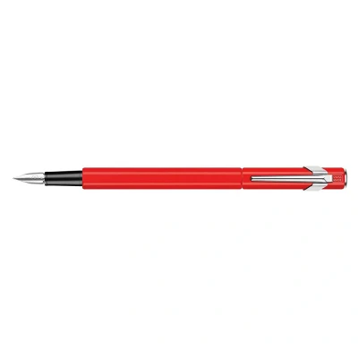 Abbildung von Caran d&#039;Ache Füllfederhalter 849 Rot matt M, 1 Stück (1er Pack)
