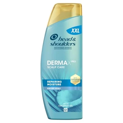 Abbildung von Head &amp; Shoulders DermaXPro Pflegende Feuchtigkeit Anti Schuppen Shampoo 500ml mit Kokosöl und Ceramide Komplex. 72H für Trockene Kopfhaut
