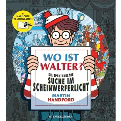 Abbildung von Wo ist Walter? die spektakuläre Suche im Scheinwerferlicht: Mit magischer Taschenlampe Suchbilderbuch für Erwachsene und Kinder ab 4 Jahren: Spielspaß ganze Familie
