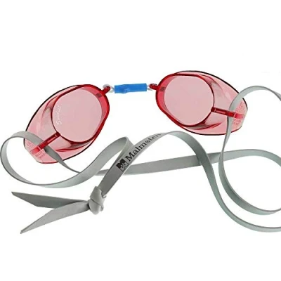 Abbildung von Malmsten Schwedenbrille Classic Schwimmbrille Swedish Goggles Montageset (rot)