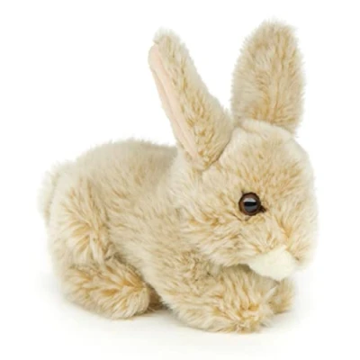 Abbildung von Uni Toys Hase, liegend (beige) 18 cm (Länge) Plüsch Kaninchen Plüschtier, Kuscheltier