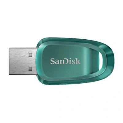 Abbildung von SanDisk Ultra Eco USB 3.2 Flash Laufwerk 256 GB (Lesegeschwindigkeit bis 100 MB/s, RescuePRO Deluxe, 5 Jahre Garantie)