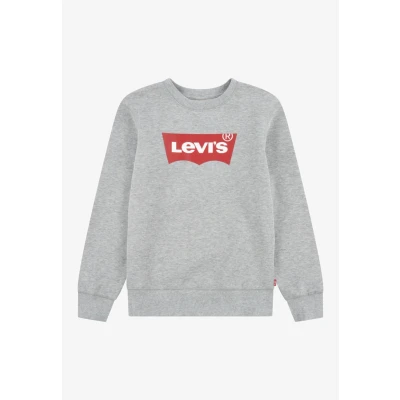 Abbildung von Levi&#039;s Batwing Crewneck Sweatshirt für Kinder, Größe: 92, Grey heather