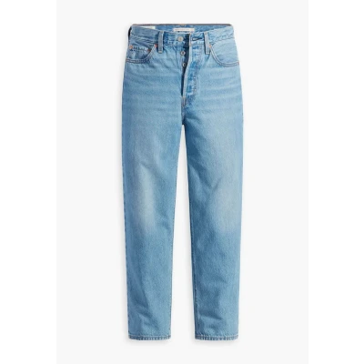 Abbildung von Levi&#039;s Ribcage Straight Ankle Jeans Leg, Damen, Größe: 29x31, Light indigo