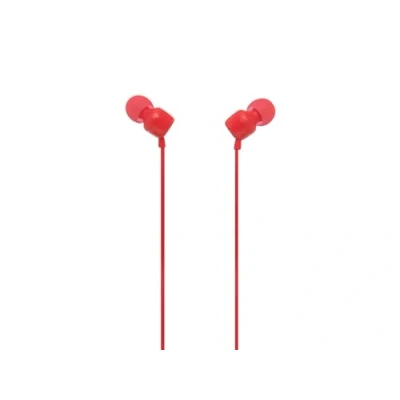 Abbildung von JBL T160 Tune In Ear Kopfhörer mit Mikrofon, kabelgebunden, Rot