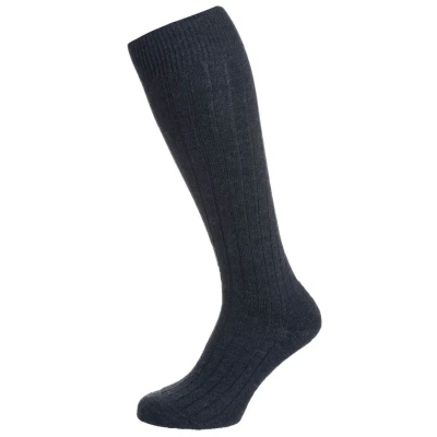 Abbildung von Falke Teppich IM Schuh Cushioned SOLE Kniestrümpfe, Herren, Größe: 45/46, Anthracite