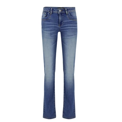 Abbildung von LTB Vilma Angellis WASH Jeans Straight Leg, Damen, Größe: 24x30, Mid blue