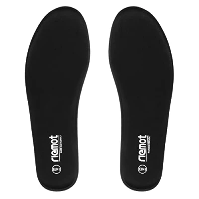 Abbildung von riemot Komforteinlegesohlen Memory Foam Einlegesohlen Ersatz Schuheinlagen Herren Damen Einlagen für Arbeit Stiefel, Laufschuhe, Wanderschuhe, Sneaker Komfort Innensohlen