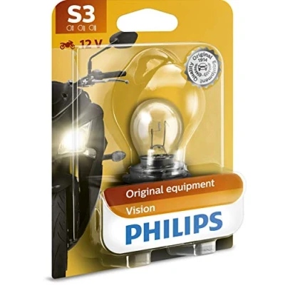 Abbildung von Philips 12008BW Scheinwerferlampe S3, 1 er Set Blister
