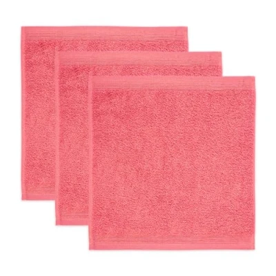 Abbildung von Möve Superwuschel Seiftuch 30 x cm aus 100% Baumwolle, Coral 3er Set