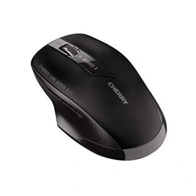 Abbildung von CHERRY MW 2310 2.0, Kabellose 6 Tasten Maus, 2,4 GHz Funk mit 10 m Reichweite, Optischer Sensor &amp; DPI Schalter, Nano USB Empfänger, Beidhändig Nutzbar, Schwarz