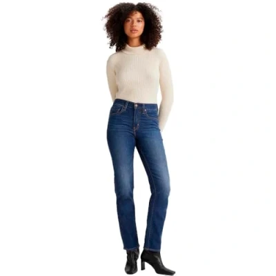 Abbildung von Levi&#039;s HIGH RISE Jeans Straight Leg Western white0304, Damen, Größe: 33x30, white 0304