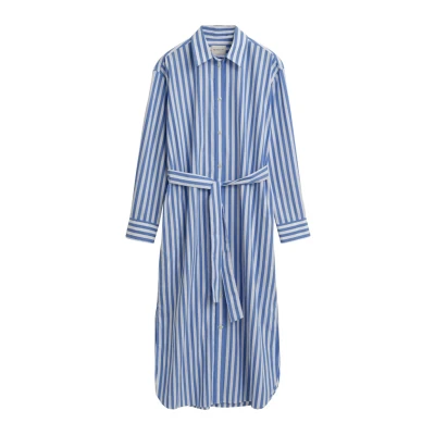 Abbildung von GANT REL Striped Blusenkleid, Damen, Größe: 34, White