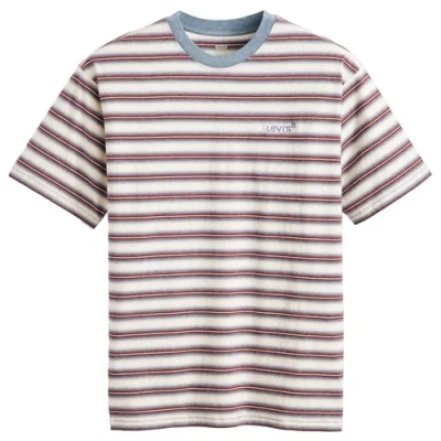 Abbildung von Levi&#039;s TAB Vintage TEE Tshirt basic, Herren, Größe: Small, Break stripe porridge heather jersey