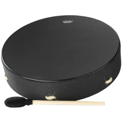 Abbildung von Remo World Percussion Buffalo E1 1316 BE 16&quot; Drum Black Earth