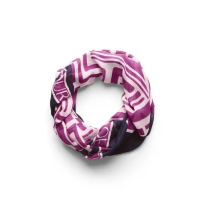 Abbildung von Cecil Gemusterter LOOP Schlauchschal, Damen, Größe: One Size, Pink