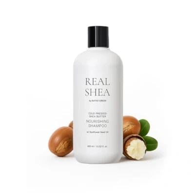Abbildung von Rated Green REAL SHEA Butter Nourishing Shampoo Shampoo, Größe: 400 ml,