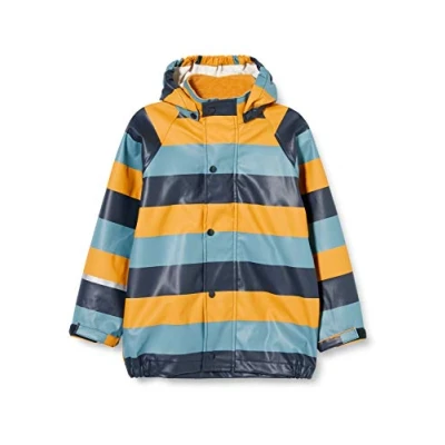 Abbildung von CareTec Unisex Kinder Rain Jacket Pu W/O Fleece Regenset, Smoke Blue (969), 80 EU