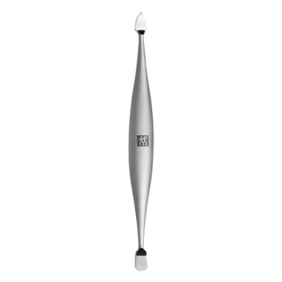 Abbildung von ZWILLING Nagelhautschieber (Nagelreiniger, Doppelinstrument, für Natürliche und Künstliche Nägel Geeignet), Premium, Silber, 125 mm