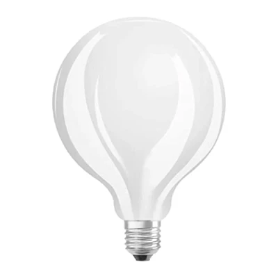Abbildung von OSRAM LED Star Classic Globe, Sockel E27, Nicht Dimmbar, Warmweiß, Ersetzt eine herkömmliche 100 Watt Lampe, Matt (Verpackung kann variieren)