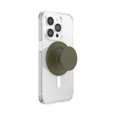 Abbildung von PopSockets Phone Grip for MagSafe with Kickstand, Magnetic Stand, Swappable Top, Secure Hold iPhone Cases, &amp; Tablet Soft Touch Fatigue