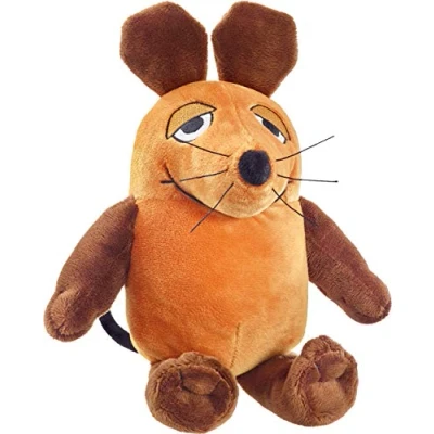 Abbildung von Schmidt Spiele 42188 Die Sendung mit der Maus, Plüschtier, 25 cm, Orange, Braun