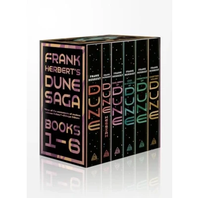 Abbildung von Frank Herbert&#039;s Dune Saga 6 Book Boxed Set: Dune, Messiah, Children of God Emperor Heretics and Chapterhouse: (Dune, 1 6)