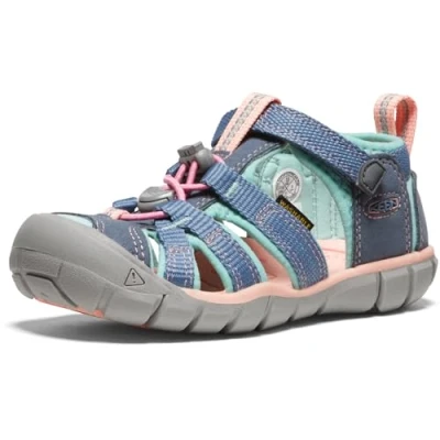 Abbildung von KEEN, Unisex Kinder Seacamp 2 CNX Sandalen , Flint Stone Ocean Wave 31 EU