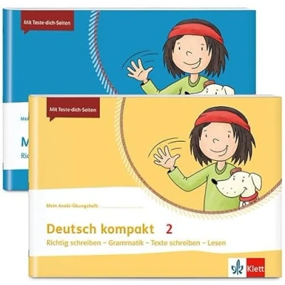 Abbildung von Mathe + Deutsch kompakt 2: 2 Übungshefte im Paket: kompakt, Klasse (Mein Anoki Übungsheft)