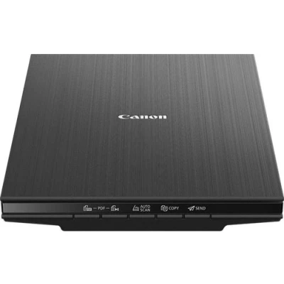 Abbildung von Canon Lide 400 Scanner (A4 Flachbett, CIS Sensor, 4,800 x DPI, USB Stromversorgung, 5 Scan Buttons, Halter für senkrechte Aufstellung) schwarz