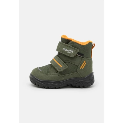 Abbildung von Superfit HUSKY1 Unisex Snowboot/Winterstiefel für Kinder, Größe: 30, Grün/orange Schuhe