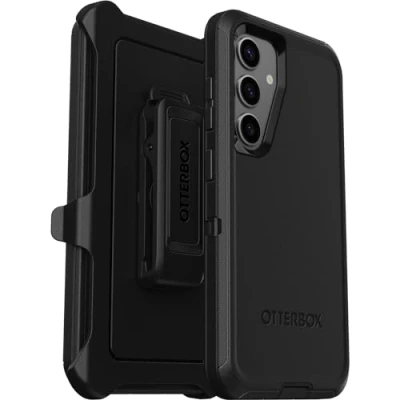 Abbildung von Otterbox Defender Kunststoff Back Cover Schwarz Samsung Galaxy S24