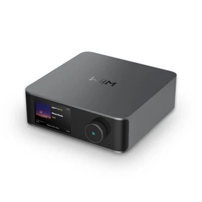 Abbildung von WiiM Ultra Musik Streamer &amp; Digital Vorverstärker 3,5&quot; Touchscreen, kompatibel mit Google Cast Alexa, Streamt Spotify, Amazon Music, Tidal HDMI ARC, Phono Eingang, Kopfhörerausgang Space Grau