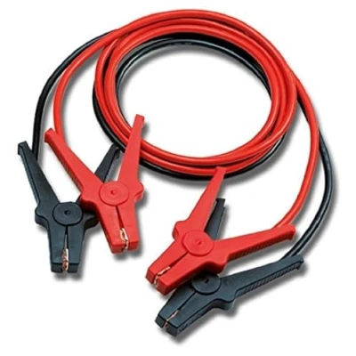 Abbildung von AEG Automotive 97203 Starthilfekabel SK 16 &quot;Alu Tec&quot;, für 12 Volt und 24 Volt, in Aufbewahrungstasche, 2 x 3m, DIN 72553, Red &amp; Black