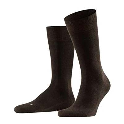 Abbildung von FALKE Herren Socken Sensitive London M SO Baumwolle mit Komfortbund 1 Paar, Braun (Brown 5930) neu umweltfreundlich, 39 42