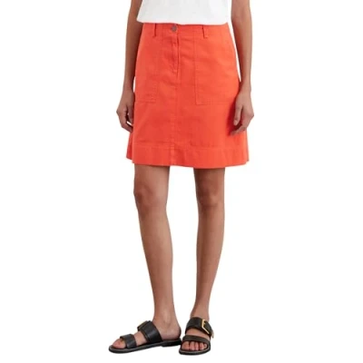 Abbildung von Marc O&#039;Polo Alinienrock, Damen, Größe: 36, Burnt red