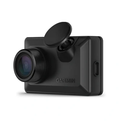 Abbildung von Garmin Dash Cam X110 Premium mit 1.080p HD Aufläsung, 140 Blickwinkel 2,4 Zoll LCD Display, Clarity Polfilter und automatischer Unfallerkennung