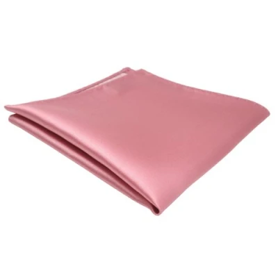 Abbildung von TigerTie Designer Einstecktuch in rosa altrosa einfarbig uni