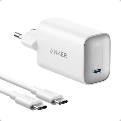 Abbildung von Anker Nano Ladegerät, 100W MacBook Netzteil für MacBook, iPad, iPhone 16, Galaxy, und alle USB C Geräte, 1,8m Kabel inklusive