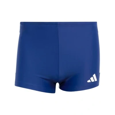 Abbildung von adidas Herren 3 Stripes Swim Boxers, Dark Blue/White, S