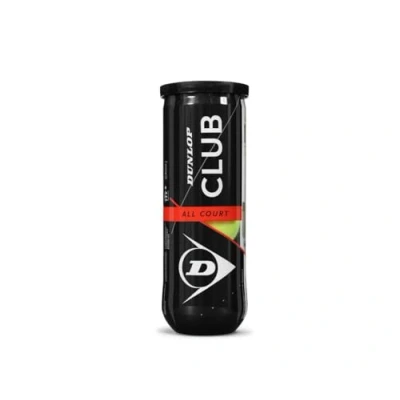 Abbildung von DUNLOP Tennisball Club All Court für Sand, Hartplatz und Rasen (1x3er Dose)