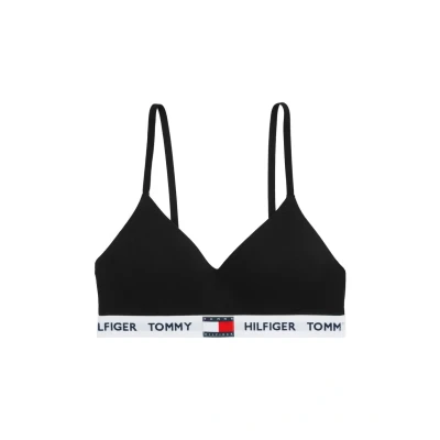 Abbildung von Tommy Hilfiger Heritage Bralette LIFT Pushup BH, Damen, Größe: 38 40, Black